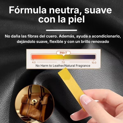 🏆Oferta Relámpago⚡Crema Reparadora de Cuero con Pinceles Gratis
