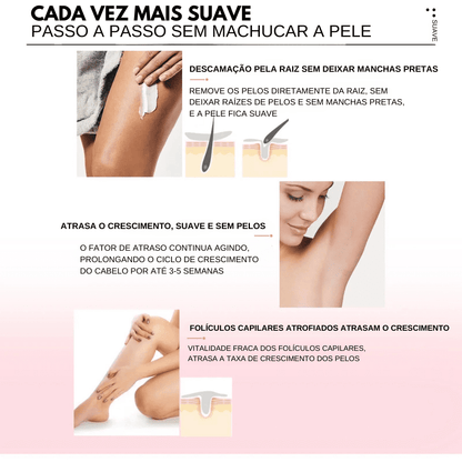✨Suave como la miel: spray depilatorio en mousse