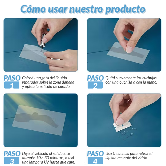 Nuevo líquido reparador de vidrios (MEJOR COMPRA 2026)