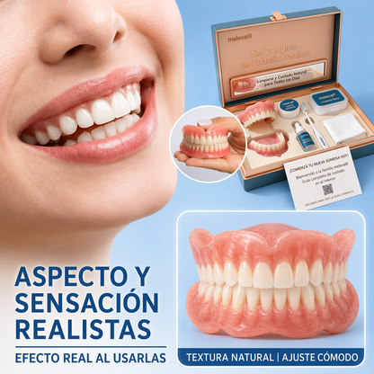 🎁🌎Ends Today: 70% OFF! ⏰meleval® Medical Full Denture with Strong Suctiond🦷Obtain American Dental Association (ADA) Certification